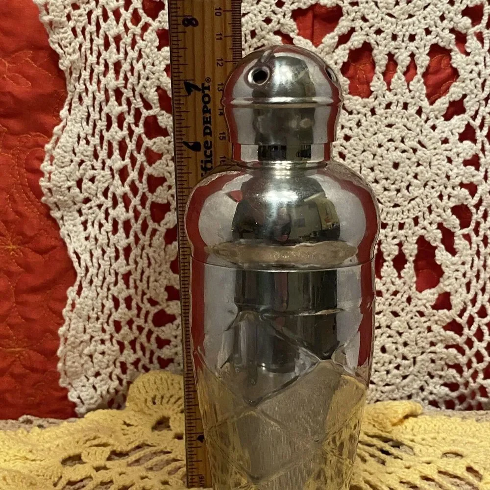 Stainless Steal Cocktail Shaker by Pier 1 Imports 7.5